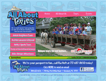 Tablet Screenshot of allabouttours.net